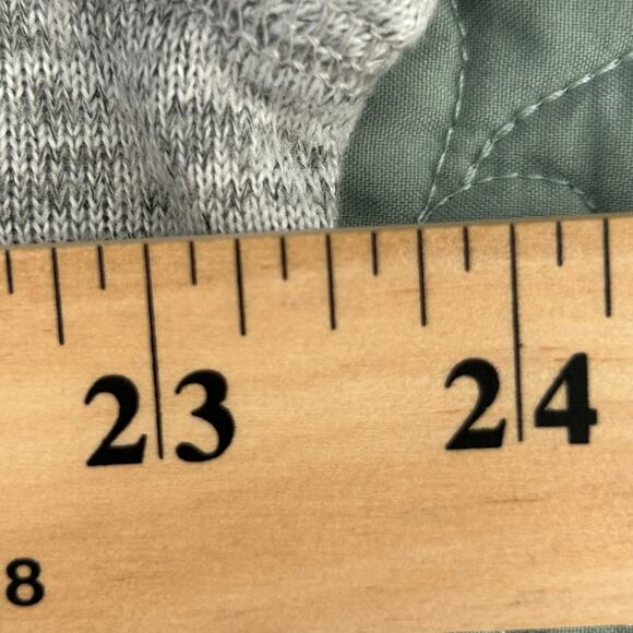 NWT Live Love Lounge Gray Heathered Sweater, Sz XXL - Picture 7 of 8